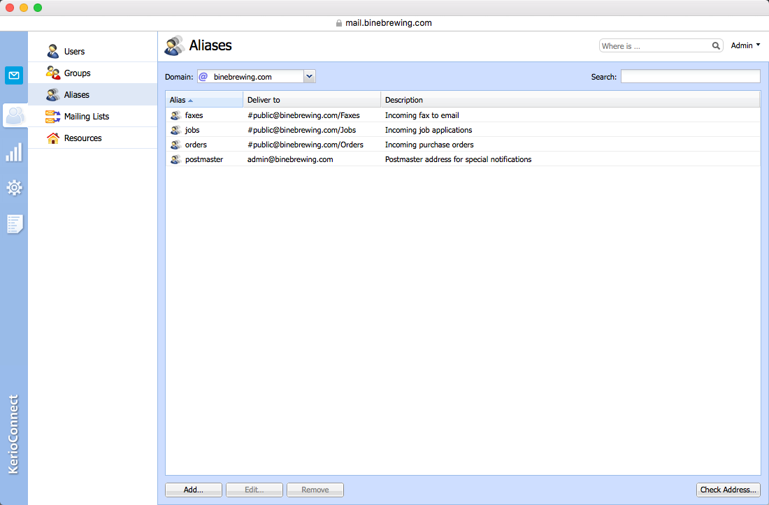 kerio connect email kerio connect email