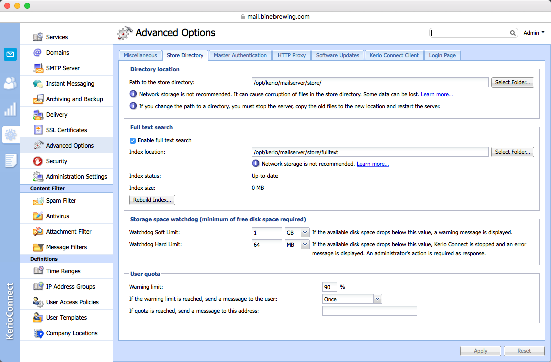 kerio connect admin guide kerio connect admin guide
